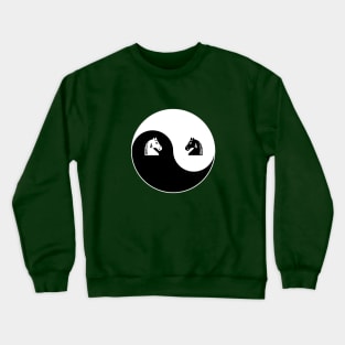 Knight-Knight Yin Yang Crewneck Sweatshirt